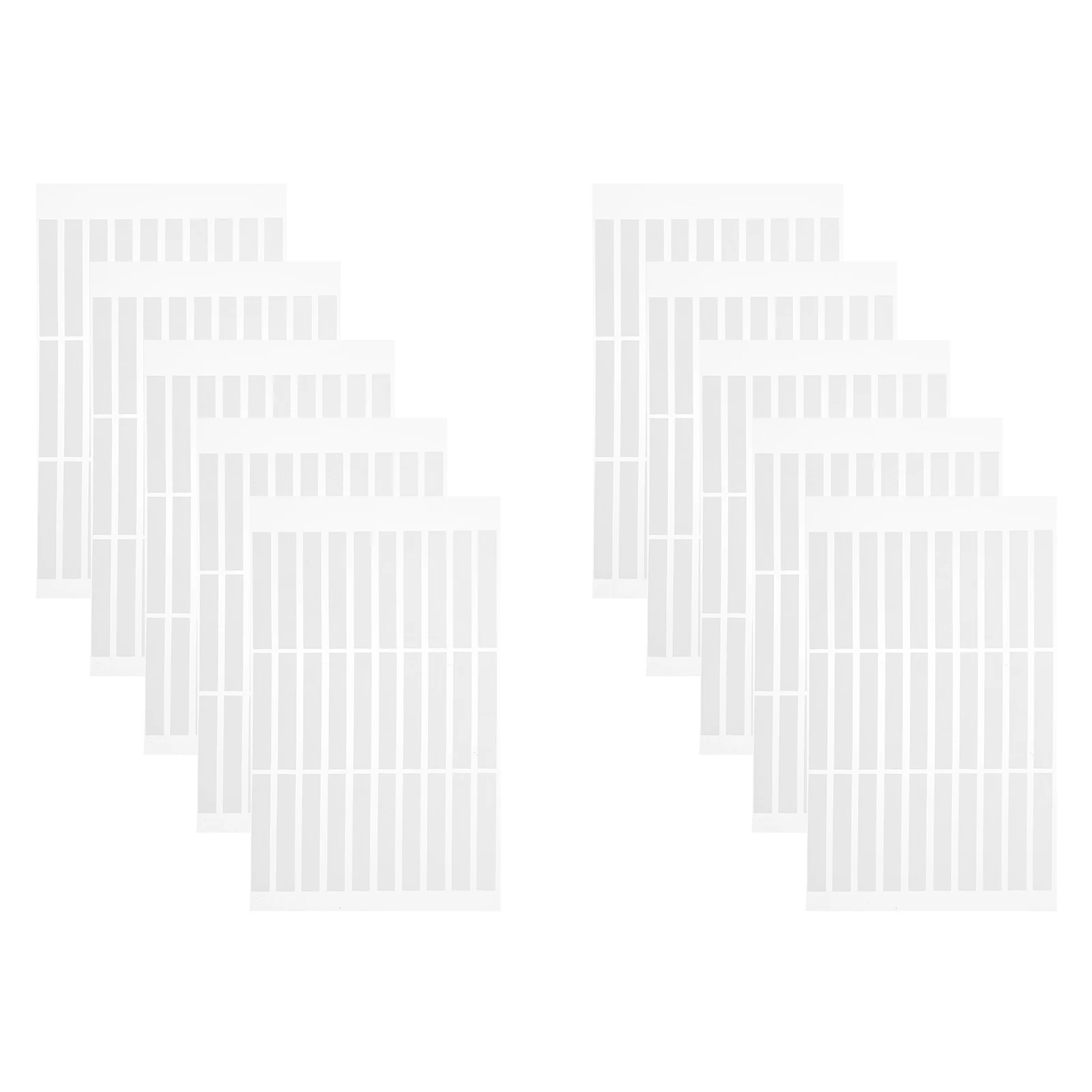 

10pcs Double Sided Adhesive Nail Tape Transparent Sticky Tabs Dots Jelly Glue Large Size Press On Nails Crystal Clear Nail Art