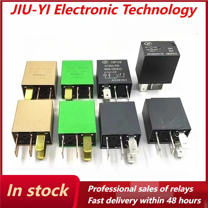 New 1pcs/lot 95220-2S000 4pins 35A 95224-2D000 HFV6 012H-TR 024H-TR Automotive relay
