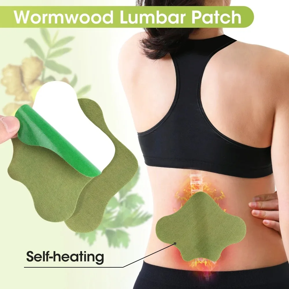 

6/60 Piece Lumbar Spine Protection Patches For Fitness Yoga Long-Lasting Warming Stickers Non-woven Fabric Self-adhesive