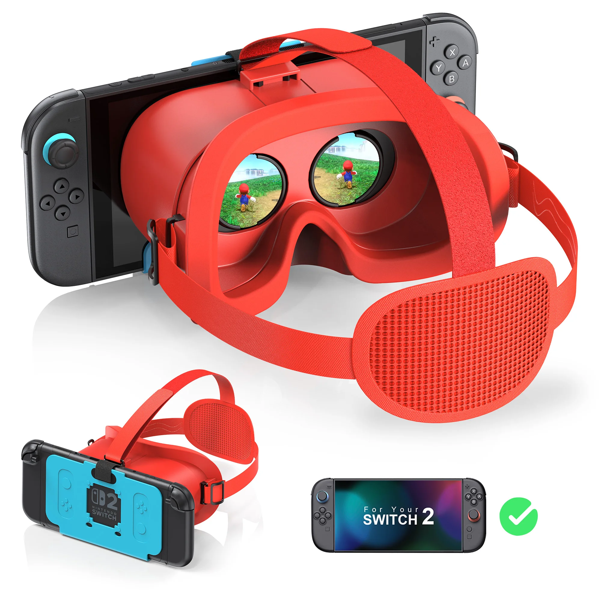 

3D VR (Virtual Reality) Glasses Switch 2 VR Labo Goggles Headset for Nintendo Switch 2 Game Accessories Adjustable Distance VR
