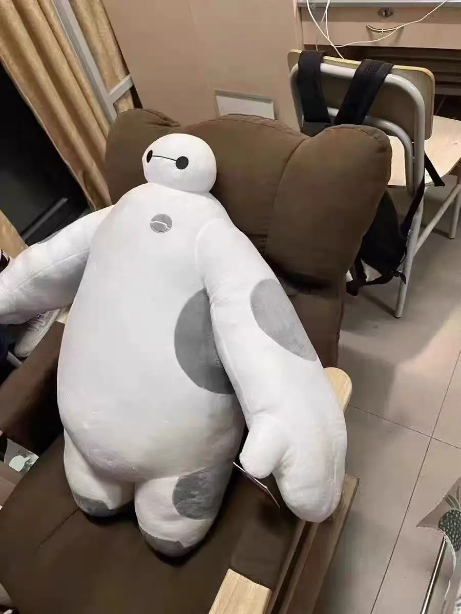 

Большой размер 60 см ~ 200 см Big Hero 6 Baymax, мягкая плюшевая игрушка, полнонаполненная кукла, модель дивана, подушка, декор комнаты, украшение для детей, взрослых, подарок