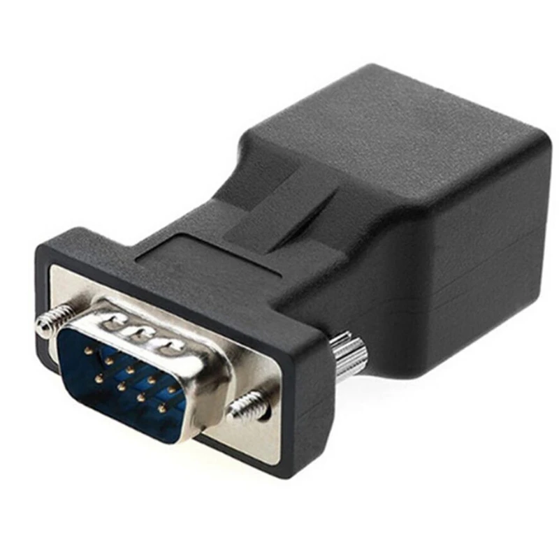 Сетевой адаптер VGA со штекером на RJ45 CAT5 CAT6, 20 м, 2 упаковки