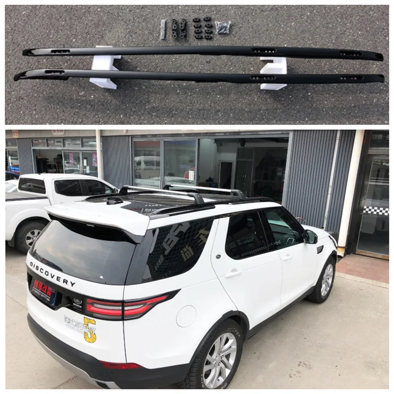 

Fits For Land Rover Discovery 5 2017 2018 2019 2020 2021 2022 High Quality Aluminum Alloy Car Roof Racks Luggage Rack Crossbar