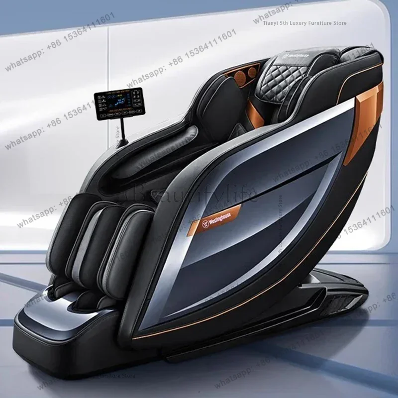 LSElectric Ergonomic Massage Beds Intelligence Relax Full Body Massage Chair Multifunction Salon Furniture Silla De Masaje FYTB