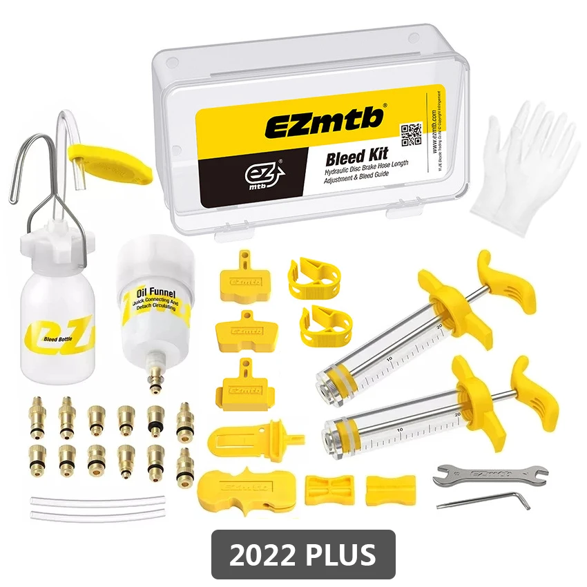 EZMTB Universele Fiets Hydraulische Schijfrem Ontluchtingsset voor shimano & magura & hayes & formula & sram & avid & gigantische nutt rem