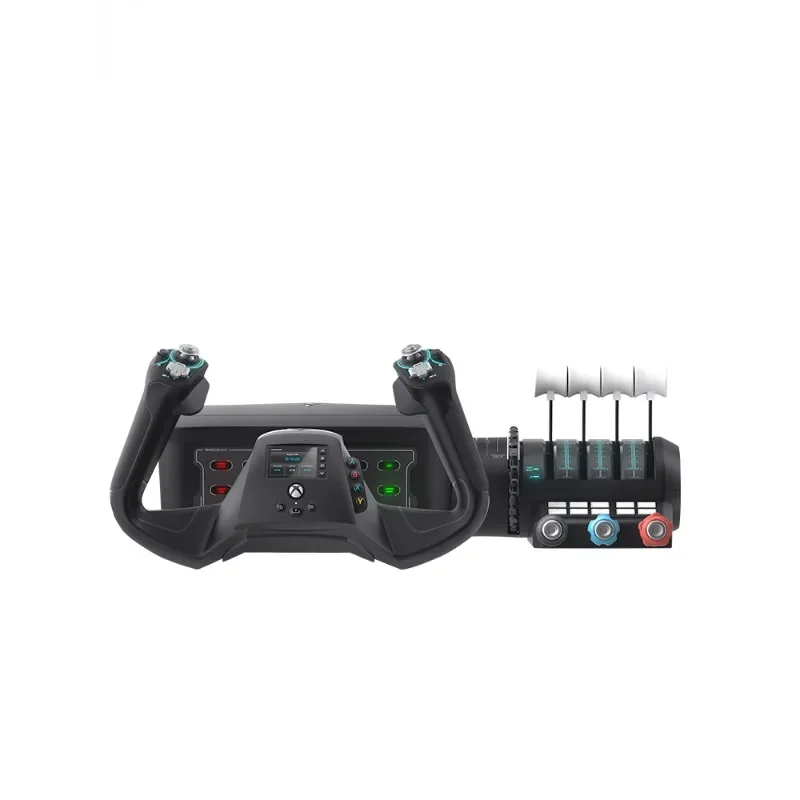 Flying joystick steering wheel emulator game console