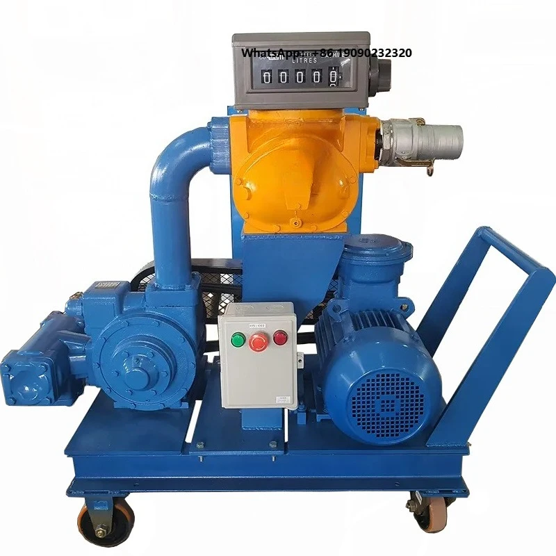 Factory Direct Selling Machinery Digital Marine  Flowmeter Pump Trolley Fuel Pump Set T001