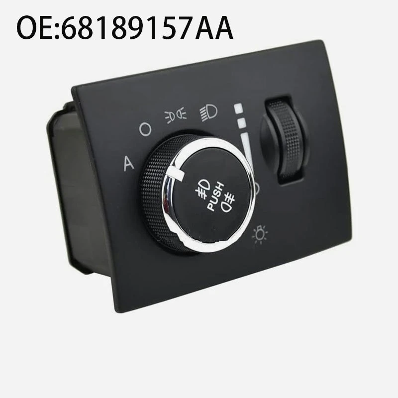 68189157AA For Dodge Challenger Chrysler 300 Auto Headlight Control Knob Switch