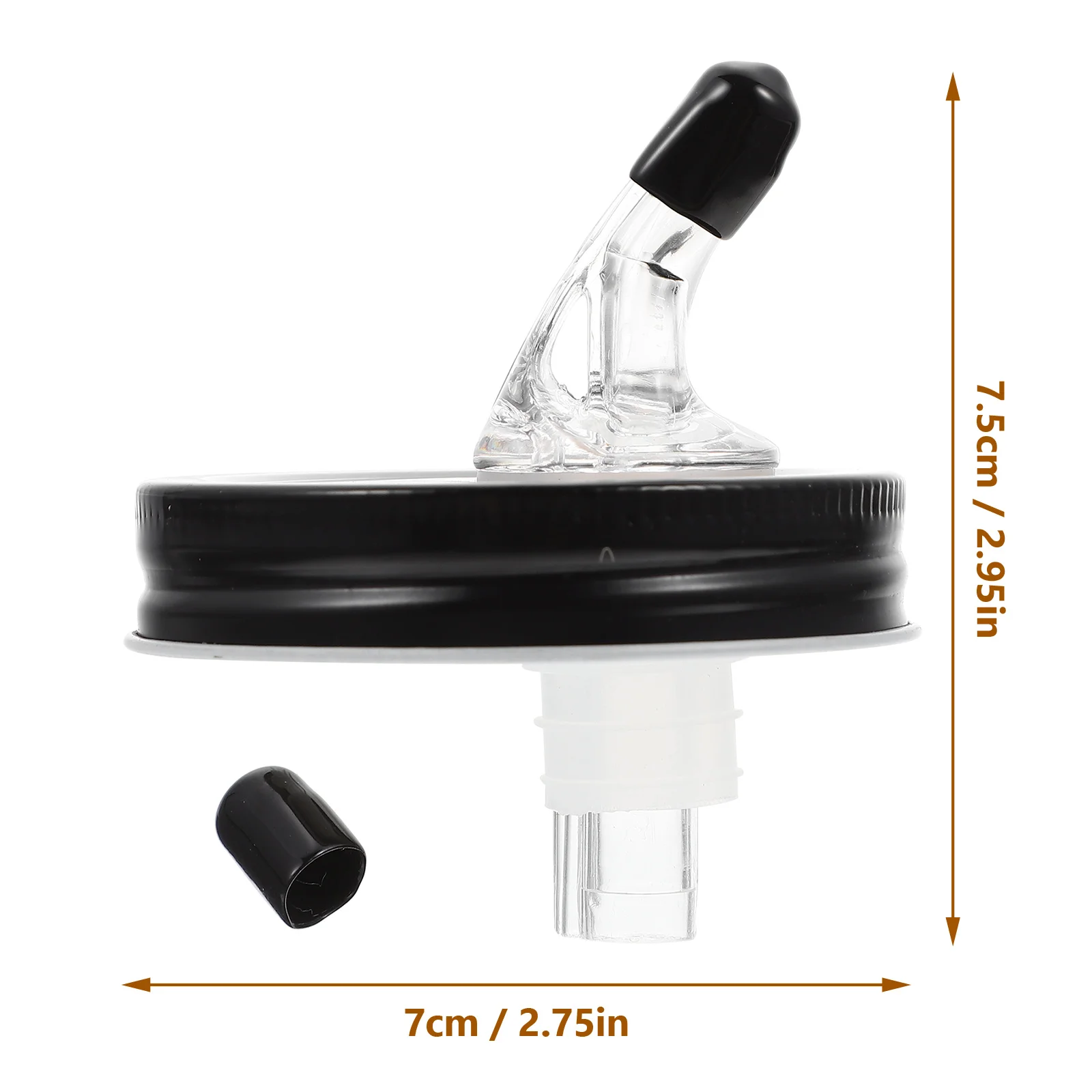 Баночка с носиком Mason Pourer, бутылка-дозатор для жидкости для масла, носик с носиком, носик с носиком, широкий поток розлива для виски