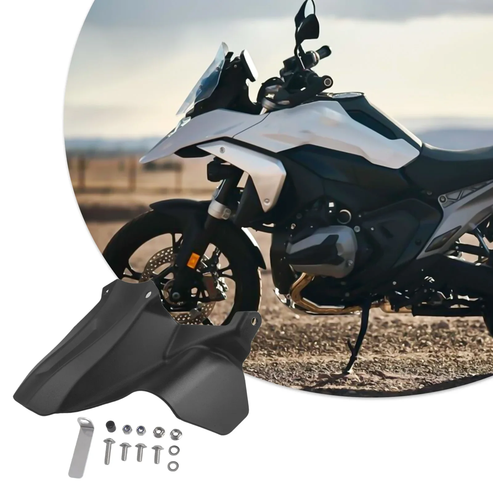 

Брызговик Крыло мотоцикла Hugger Обслуживание мотоцикла Недеформирующая структура Защищает маятник Надежная производительность