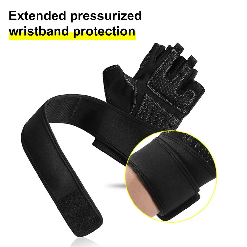 Full Palm Workout Gloves Ventilated Weight Lifting Gloves with Wrist Wrap Support for Men Women Full Palm for Workout