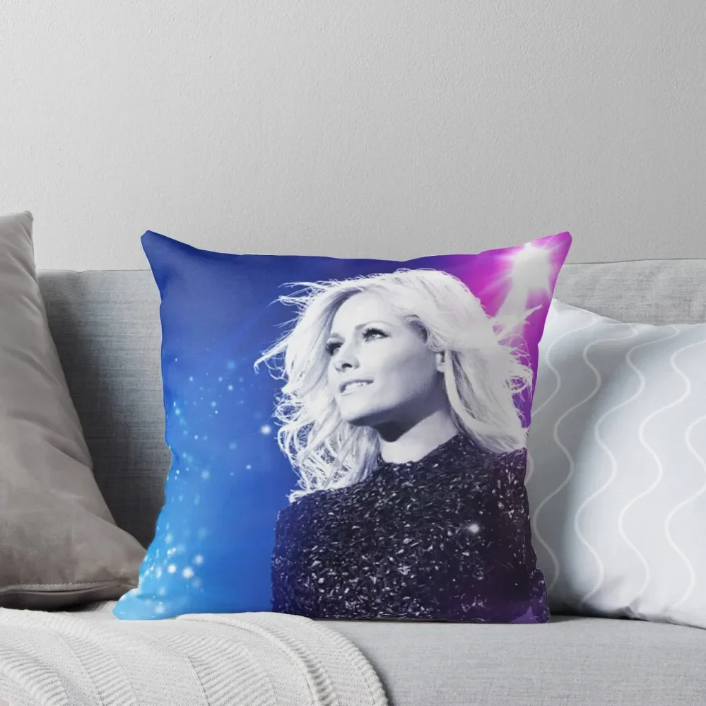 

Famous Singer Helene Fischer Throw Pillow