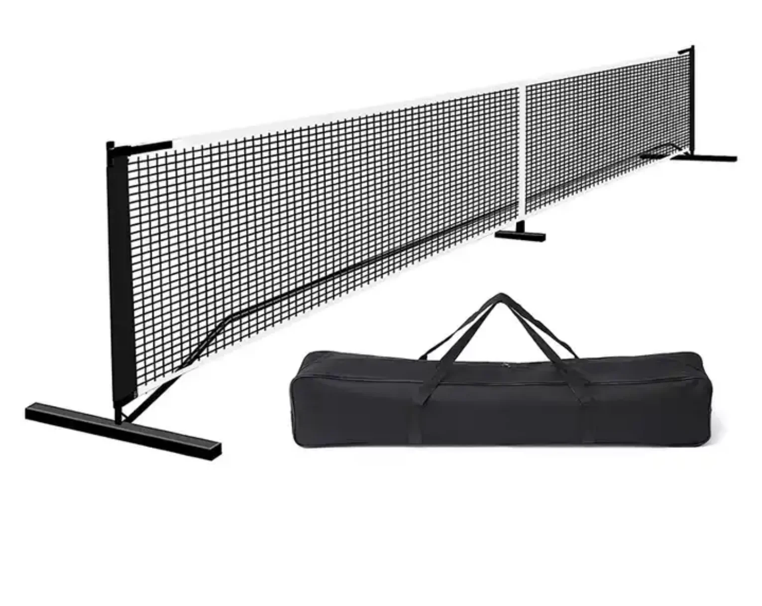 

Portable 22ft Pickleball Net for Kids Junior Tennis Volleyball Soccer Backyard Games for Outdoor Use