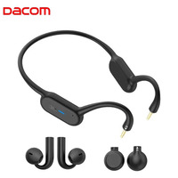 Bluetooth 5.0 DACOM 2 in 1 Dynamic Driver and Bone Conduction Earphones IP66Waterproof Noise Reduction Sport Bluetooth Headphone