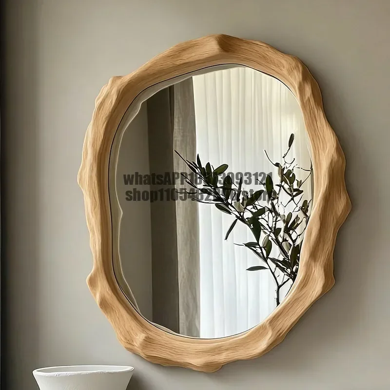 Cloud makeup mirror Cream wind desktop desktop mirror High value wall hanging, portable, light luxury vanity mirror