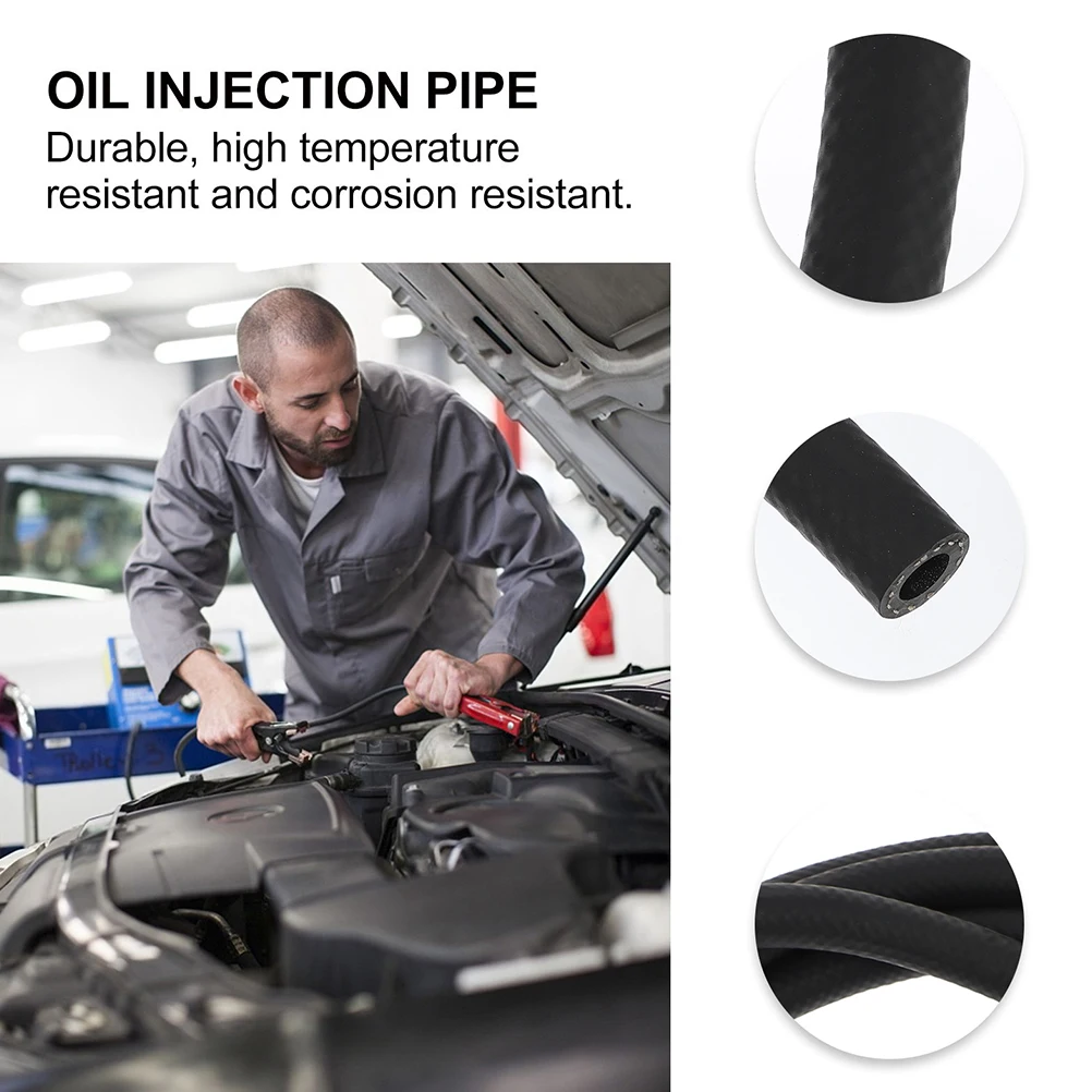 

Injection Tube Rubber Tubing Car Accessory Oil Return Hose Automotive Union Nitrile Rubber Durable Car Oil Tubing Fuel
