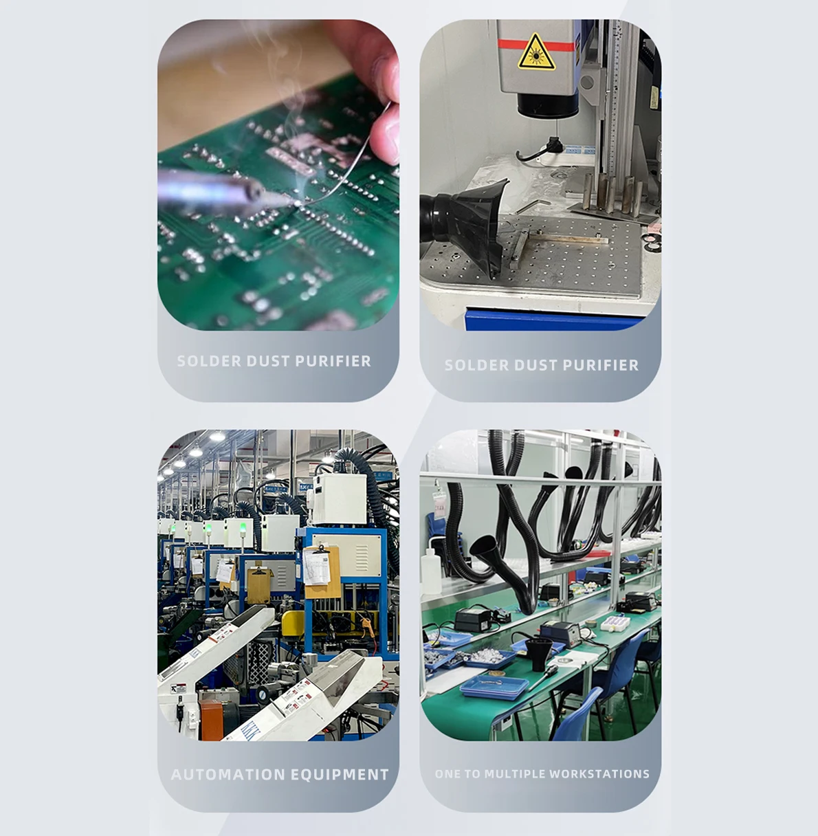 Machine à fumer au Laser, soudage à bras unique, Flexible, à faible bruit, échappement de fumée, offre spéciale, BST-496