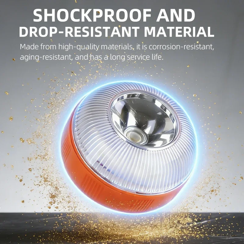 

Магнитный аварийный маячок для автомобилей, стробоскоп, сигнальная лампа, световой сигнал безопасности V16