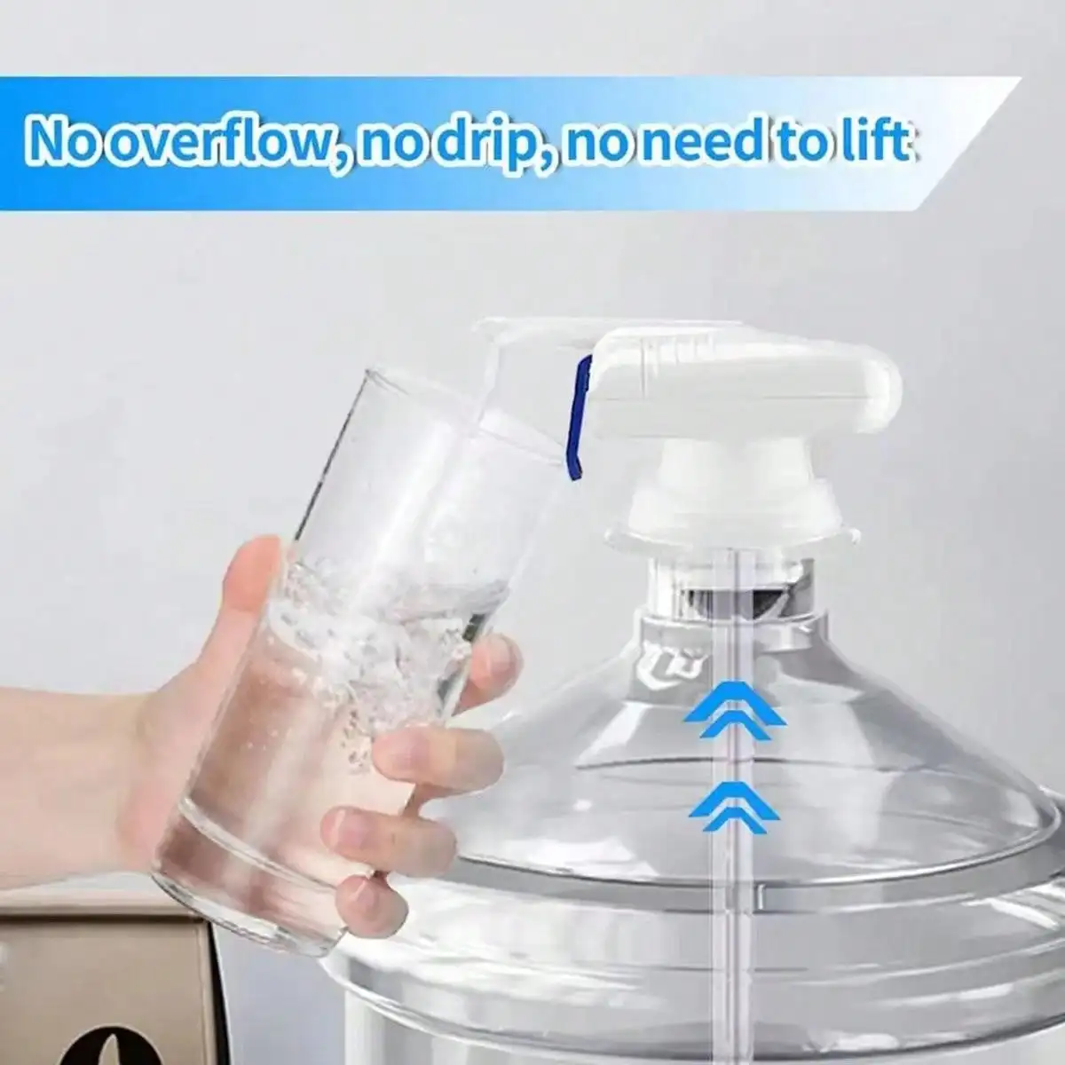 1pcs Water Pump Magic Tap Automatic Drinking Straw Suction Pump Press Electric Beverage Dispenser Spill Proof Kitchen Supplies