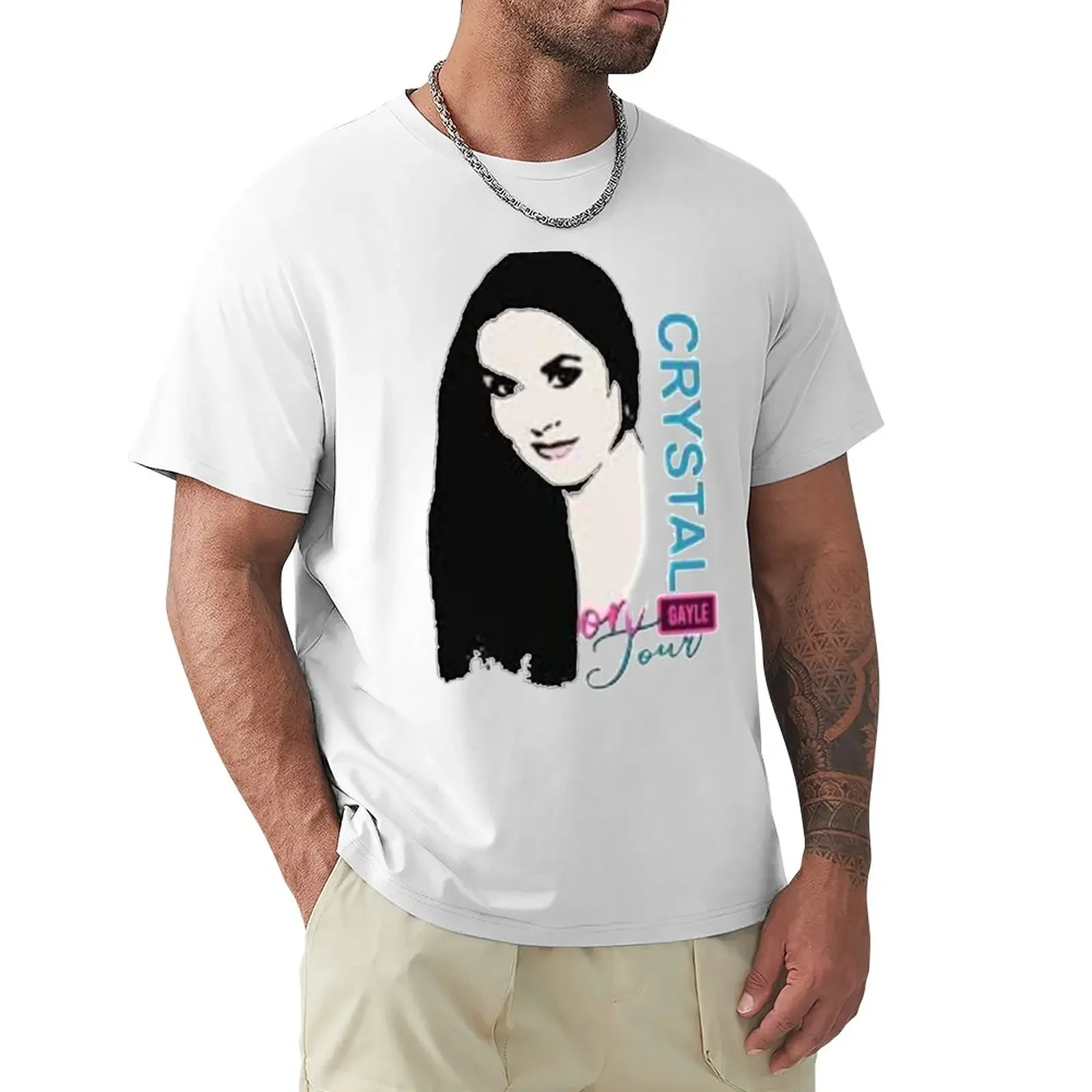 Crystal gayle T-Shirt basketball graphic tees cute clothes for a boy blanks men t shirts