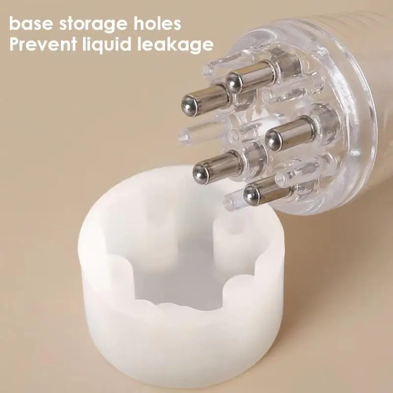 Hair Scalp Liquid Applicator Comb Multi-use Oil Serum Guiding Massager for Home Salon Hair Care Use