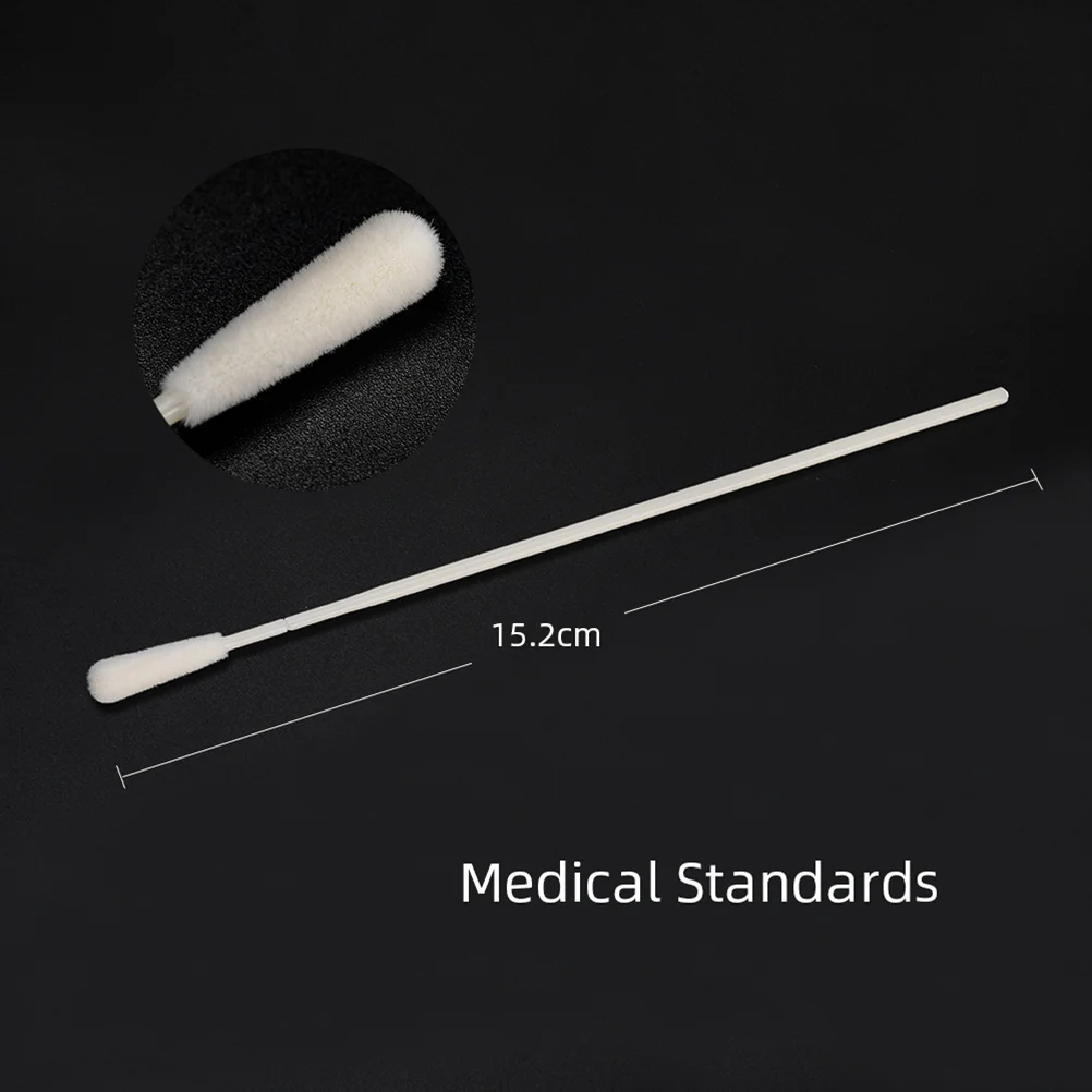 Cotton Fioc Milisten Cotton Tipped Applicators Swabs Specimen Nasal Nasopharyngeal Disposable Sampling