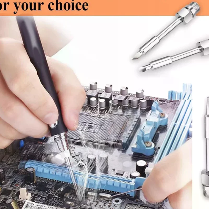 

510 Interface Soldering Iron Head Mini Portable Soldering Iron Tip Accessories Tool USB Solder Tip