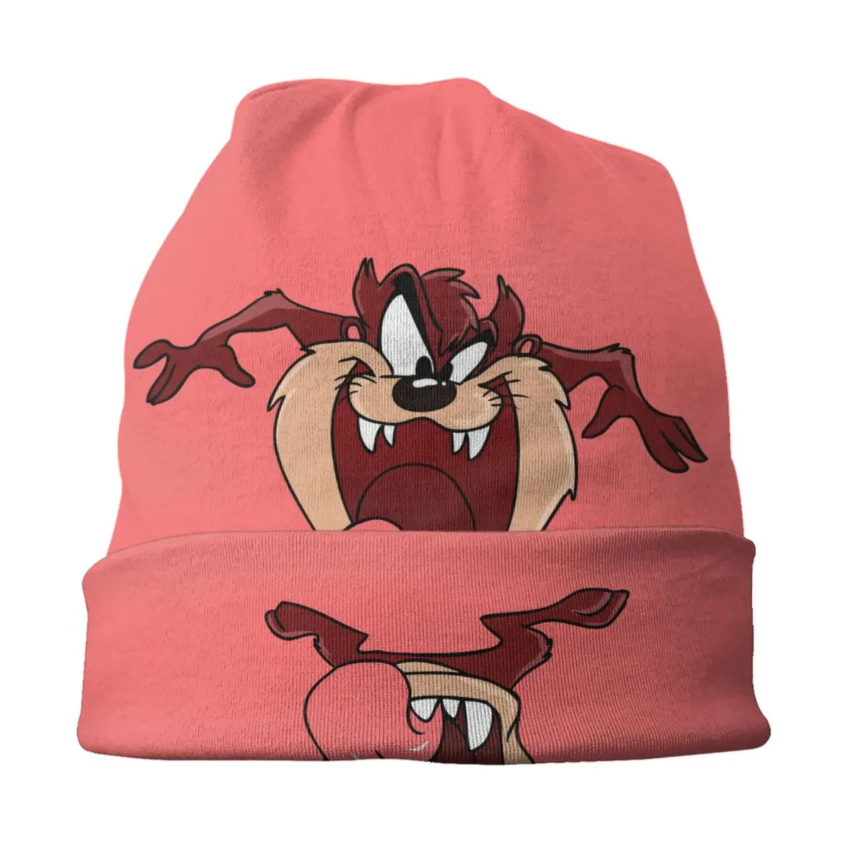 مخصص تسمانيا الشيطان بونيه القبعات الهيب هوب الحياكة قبعة للرجال النساء شتاء دافئ تاز الكرتون أنيمي Skullies Beanies قبعات