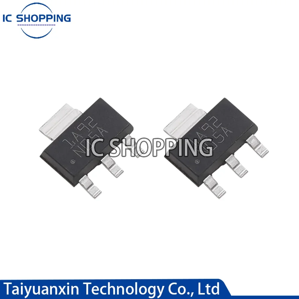 10PCS LM1117MPX-3.3 3.3V LM1117-3.3 N05A N05B SOT-223 SMD Voltage Stabilizer Chip IC New Original