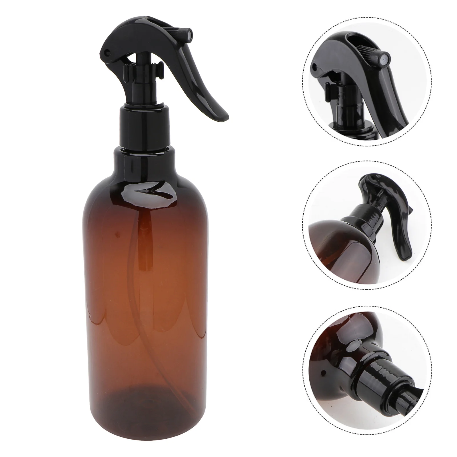 

500ML Amber PET Spray Bottles Trigger Sprayer Essential Oils Aromatherapy Perfume Refillable Bottle Essential Oils Bottle