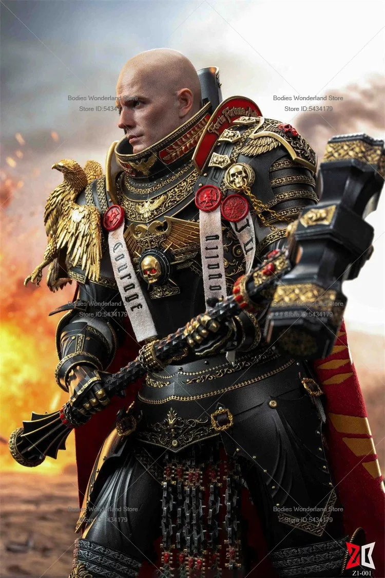 In Stock Z-ONE STUDIO Z1-001 1/6 Scale Male Soldier Imperial Inquisitor General 12inch Action Figure Doll Collection - view 3