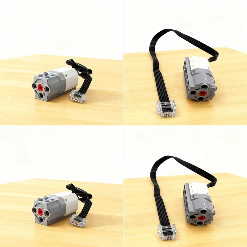 Technical  Wedo Medium Motor 45303 Motor for 45300 Set Robotics Technical Scratch 3.0 School Education Building Block DIY Brick