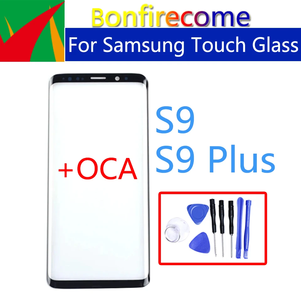 

Сенсорный экран S9Plus для Samsung Galaxy S9 Plus ЖК-сенсорный экран, передняя внешняя панель, стеклянная линза