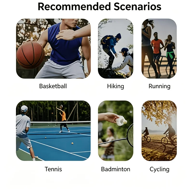 Silikon-Gepolsterte Kniebandagen mit Federstützen, Kniestütze für Basketball, Fitness, Meniskus- und Kniescheibenschutz, Sport-Sicherheits-Kniepolster – Detail 6