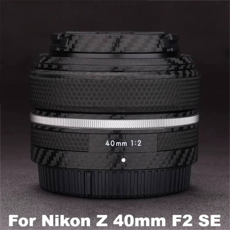 Decal Skin For Nikon Z 40mm F2 SE Camera Lens Sticker Vinyl Wrap Anti-Scratch Protective Film Coat Z40 Z40mm 40 F/2 F2SE F/2SE