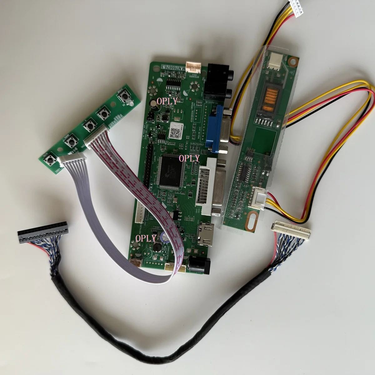 

M.NT68676 HDMI-compatible VGA DVI Controller Card kit for LP171WP4 LP171WP4-TLN2 LP171WP4-TL03 1440X900 17.1" LCD Screen LED DIY