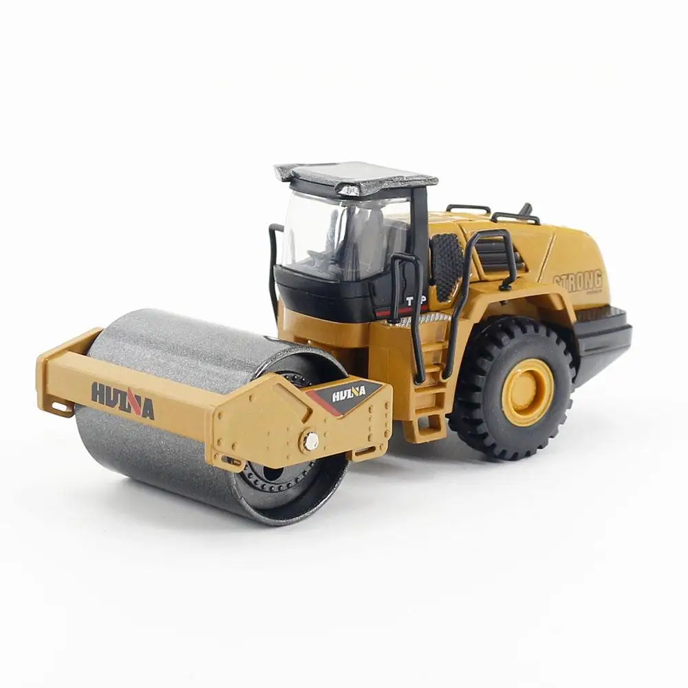 1815 HuiNa Alloy Road Roller Construction Toys Construction Vehicle Models 1:60 Scale Design Drop Shipping