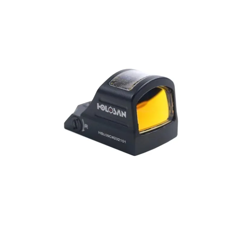 Réplica de Punto Rojo Solar con Película Roja Holosun DOC8, Holográfico de Alta Definición, Resistente a Impactos, Modelo de Punto Rojo para Tirachinas