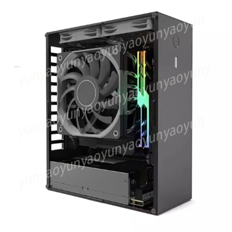 A24-V3 2.0 4L Mini-Case, All Aluminum Chassis with 1U Support for Integrated Graphics & Compact Build