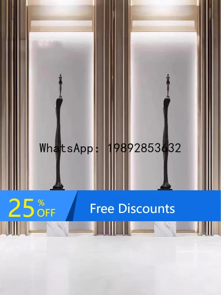 

YFY Sculpture Abstract Ornament Model House Sales Office Creative Floor-standing Craft Entrance Decoration Cabinet Ornament