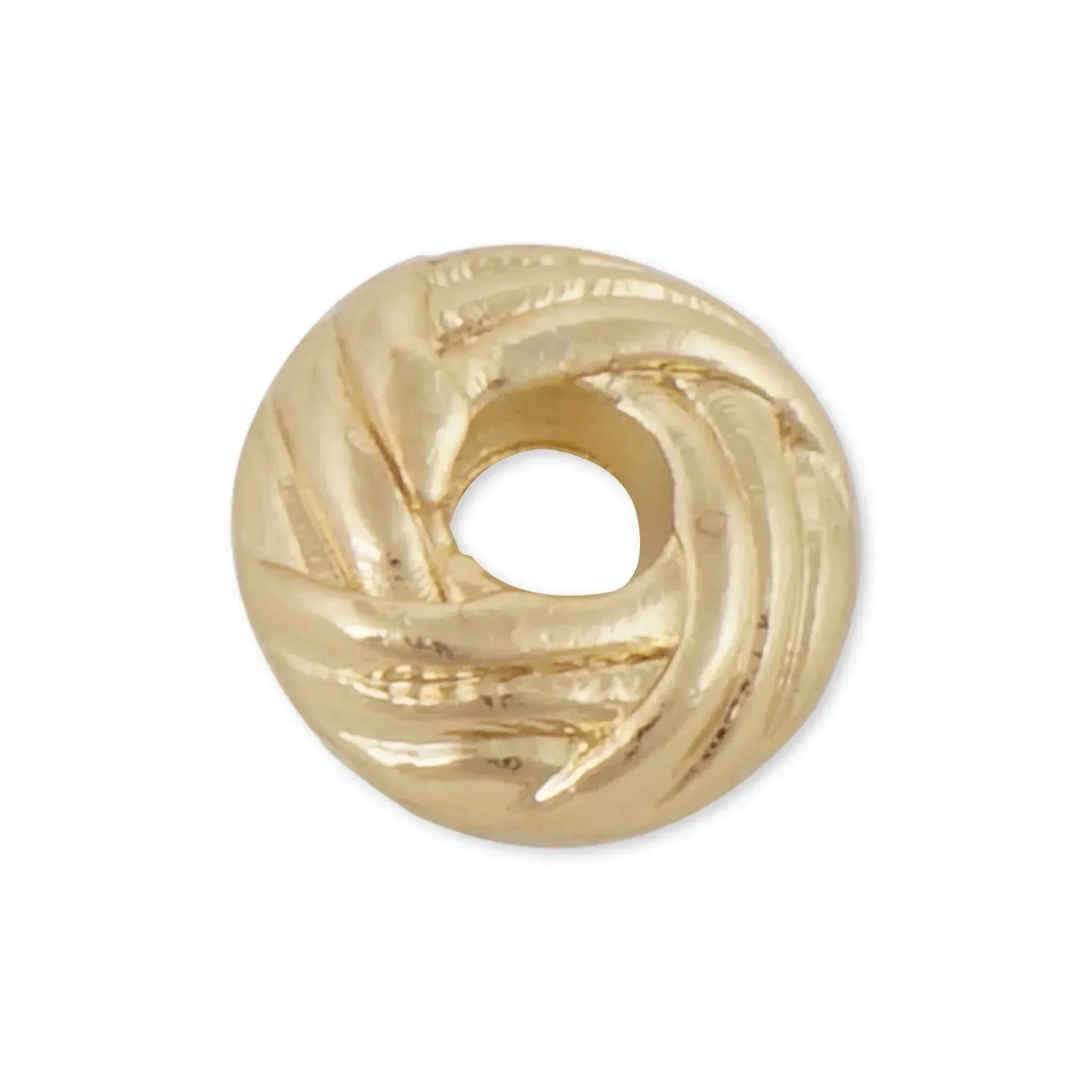 50 Metal Twisted 14k Gold Filled Beads Assortment for Jewelry Making - Bracelets, Necklaces, Earrings, DIY Crafts Free Shipping