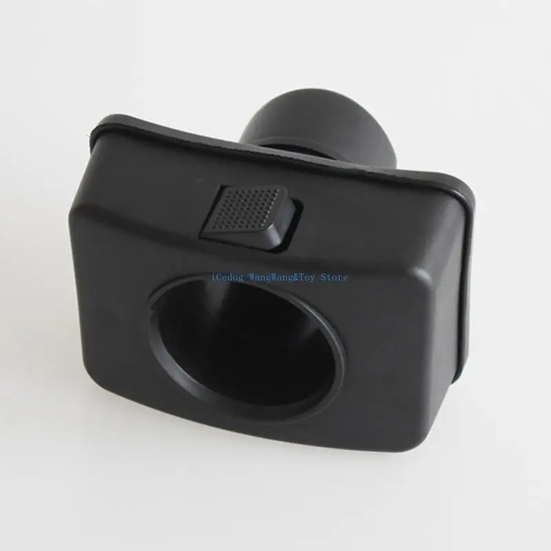 MOLF 50 مم/1.97 بوصة مكنسة مكنسة مكنسة المكنسة الكهربائية المربعة قاعدة حربة فتحة دائمة ومقاومة للارتداء