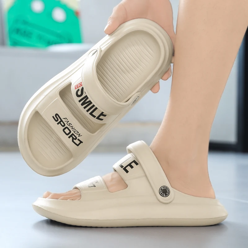 

Summer Trend Men's Beach Outdoor Wading Fashionable Color-blocked Casual New Refreshing, Quick-drying and Anti-slip Slippers