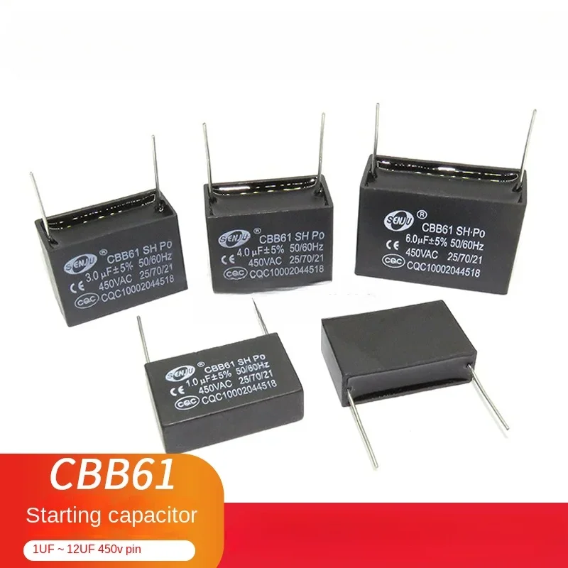 4Pcs CBB61 Pin 1UF/… - image