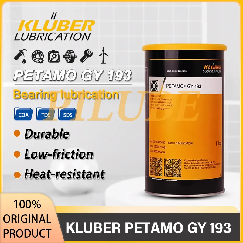 

KLUBER GY193 Synthetic PTFE Grease for Plastic and Metal Components High Load Low Friction Lubricant for Precision Equipment