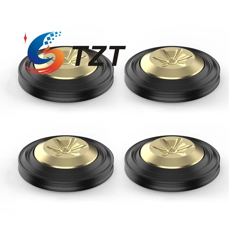 

TZT 4pcs Target Base Speaker Spike Pads Speaker Spike Feet for Amp DAC CD Player Preamp and Hifi Speaker