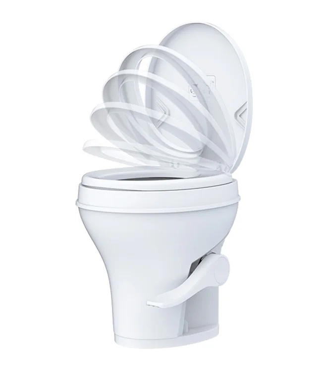 

Good Material Portable RV Toilet Foot Pedal Operation Flushing shower accessories