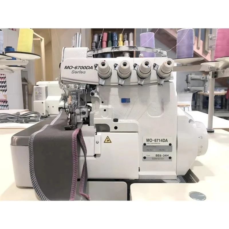 

High Quality JUKI MO6714DA Semi-dry Head High-speed Double-needle Overlock Sewing Machine, Industrial Sewingmachine, Clothes Hem