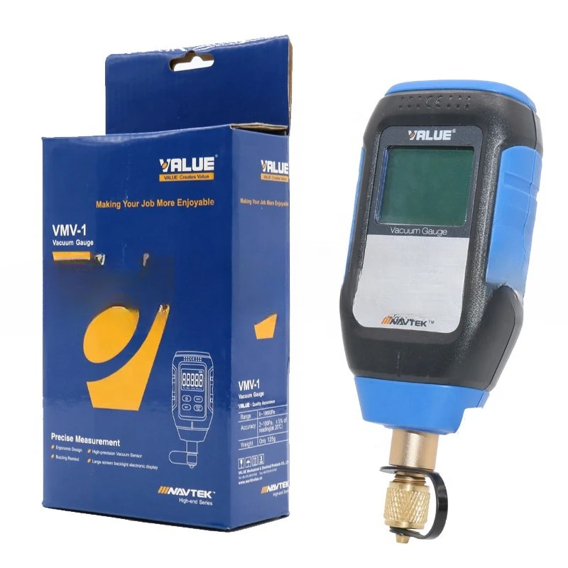 Laboratory Refrigeration System Vacuum Detection High Precision Value Intelligent Digital Vacuumatic Pressure Gauge VMV-1