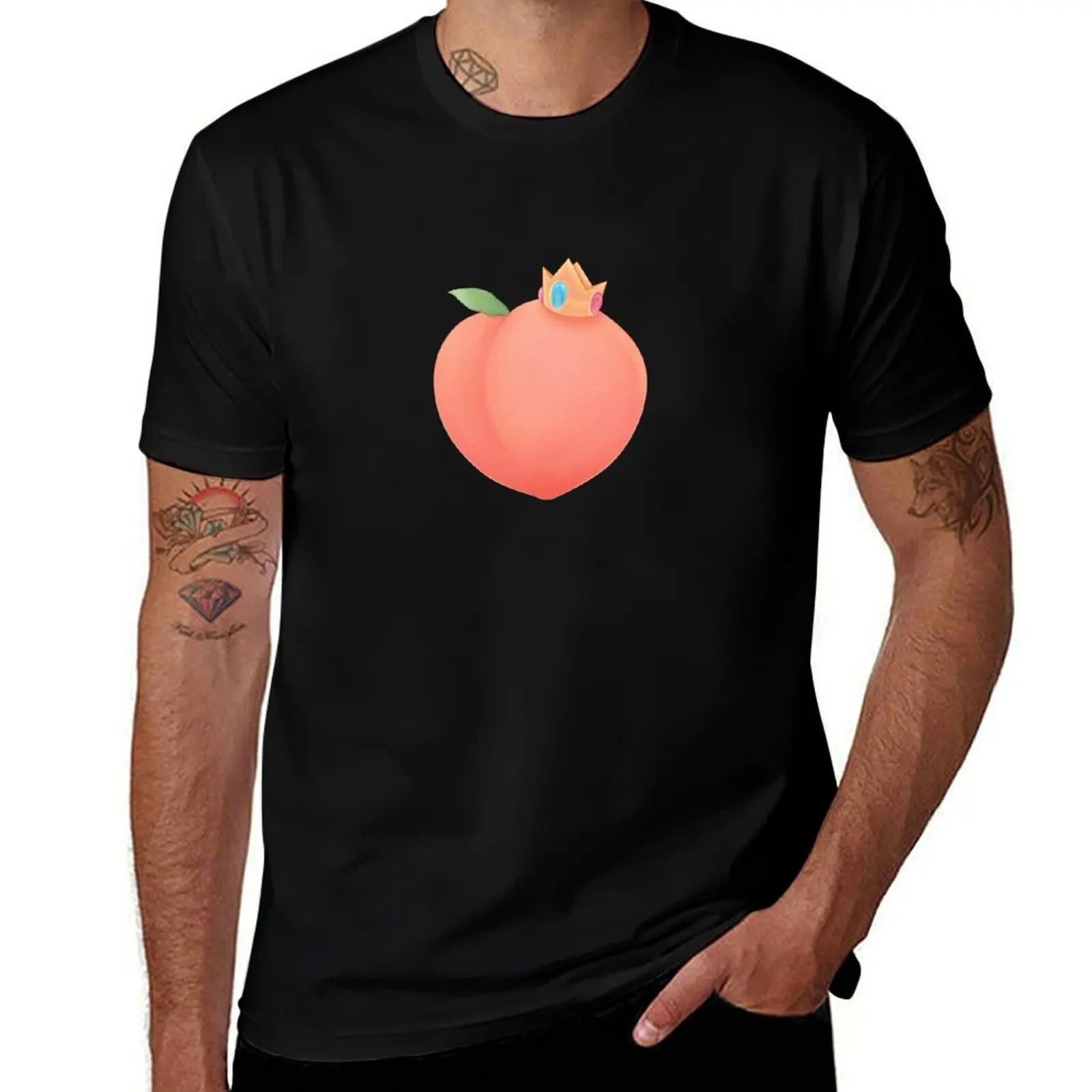 

Princess, Peach, or Both T-Shirt t shirts for man cotton funny t shirt custom print T-Shirt